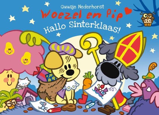 Woezel & Pip boek Hallo Sinterklaas - Guusje Nederhorst
