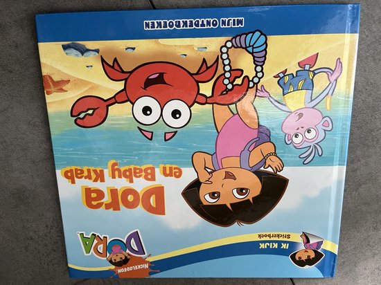 Dora en baby Krab - Nickelodeon