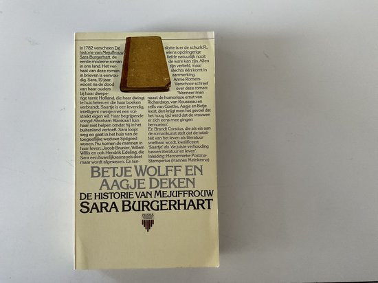 De Historie van Mejuffrouw Sara Burgerhart
