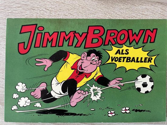Jimmy brown als voetballer - Carol Voges & H. J. Looman
