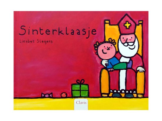 Sinterklaasje & Het kindje in de stal - Dubbeldik Omkeerboek - Liesbet Slegers