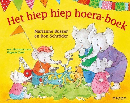 Het hiep hiep hoera - boek kinderboek - Marianne Busser, Ron Schroder