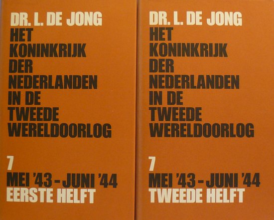 Koninkrijk der nederlanden 2e wereldoorlog - Dr. L. de Jong