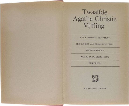 Twaalfde agatha cristie vyfling - Agatha Christie