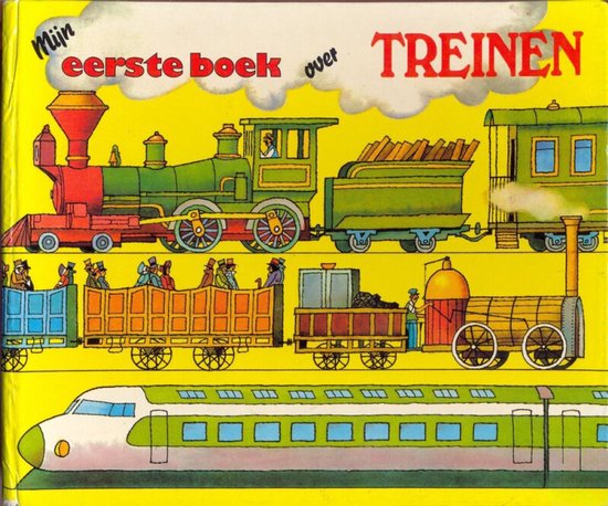Mijn eerste boek over treinen - J. Pavlin