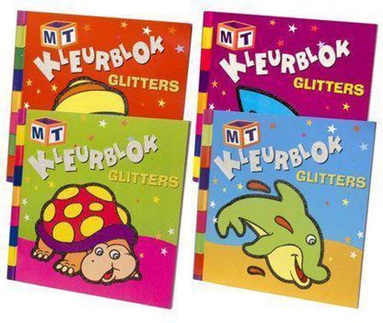 Kleurboek met Glitters