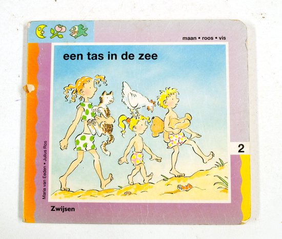 Maan Roos Vis Serie 5 Tas In De Zee - Maria van Eeden