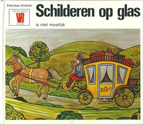 Schilderen op glas is niet moeilyk - Feliztas Krettek