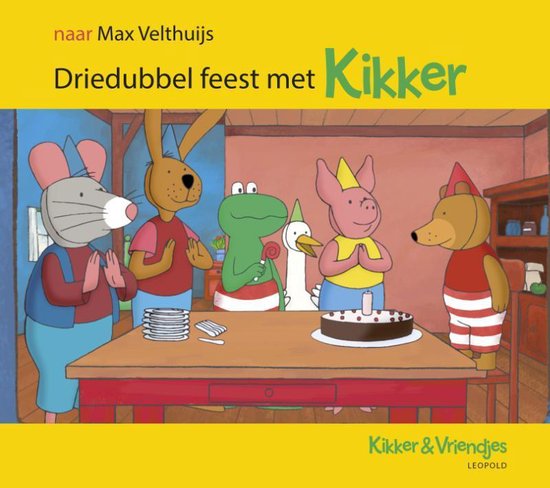 Kikker & Vriendjes - Driedubbel feest met Kikker - Max Velthuijs