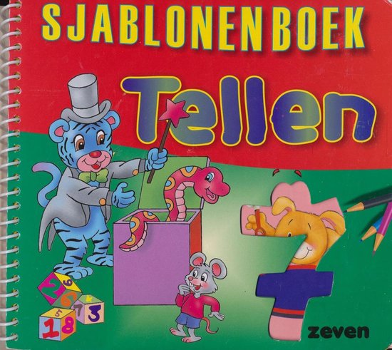 Sjablonenboek Tellen - Onbekend
