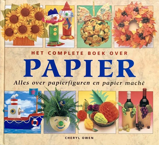 COMPLETE BOEK OVER PAPIER - Cheryl Owen