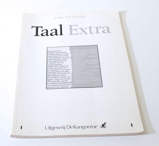 Taal Extra P.W. Wijninga ISBN9066730978