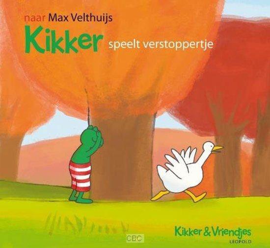 BOEK KIKKER SPEELT VERSTOPPERTJE - Max Velthuijs