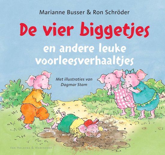 De vier biggetjes - Marianne Busser, Ron Schroder