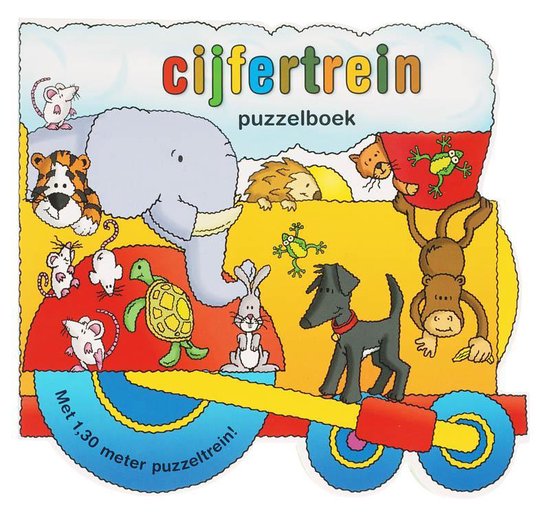 Cijfertrein - 123... puzzelboek - /