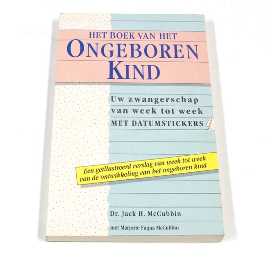 Boek van het ongeboren kind - Jack H. MacCubbin, Marjorie Fuqua MacCubbin
