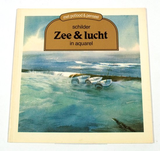Schilder zee & lucht in aquarel - Onbekend