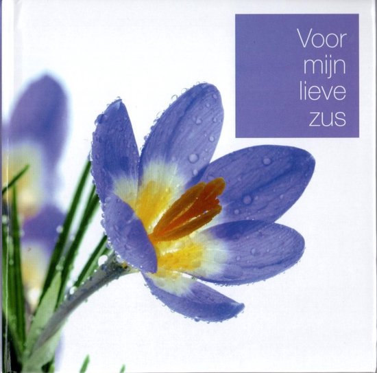Voor mijn lieve zus - uitgave 2017, Merkloos