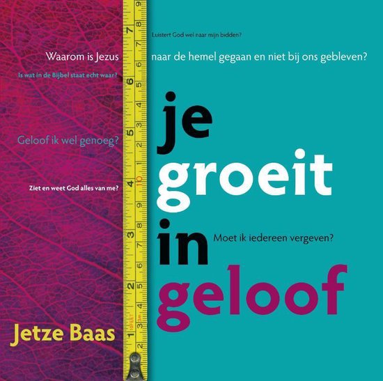 Je groeit in geloof - Jetze Baas
