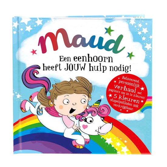 H&H - Maud - Kinderboek - Maud een eenhoorn heeft jouw hulp nodig