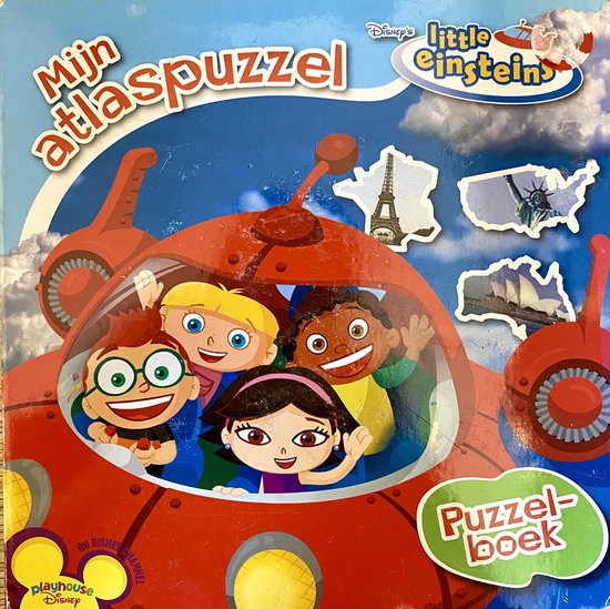 MIJN ATLASPUZZEL - DISNEY LITTLE EINSTEINS