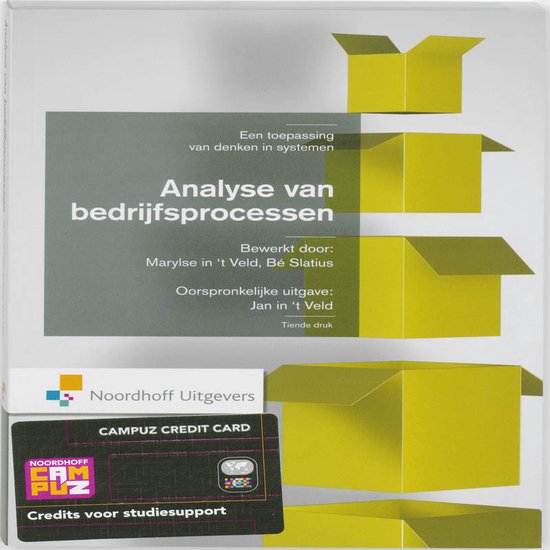Analyse van bedrijfsprocessen - Jan In 'T Veld, Bé Slatius