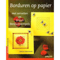 Borduren op papier met servetten en Erica's Borduurstempels - Erica Fortgens