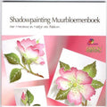Shadowpainting boek - muurbloemenboek (NL) LL9980
