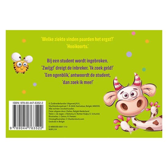 Het gigaleuke moppenboek voor kinderen - J. de Jager