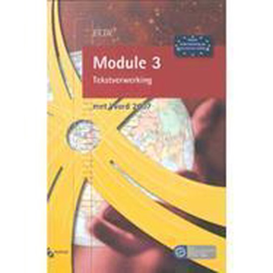 Boek ECDL, Tekstverwerking Module 3 - A.H. Wesdorp