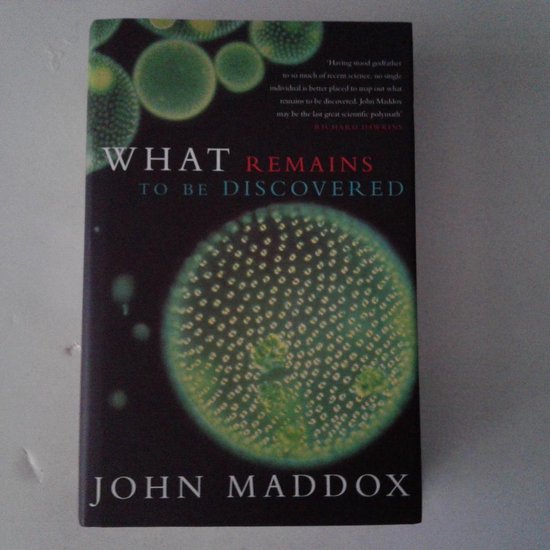What remains to be discovered