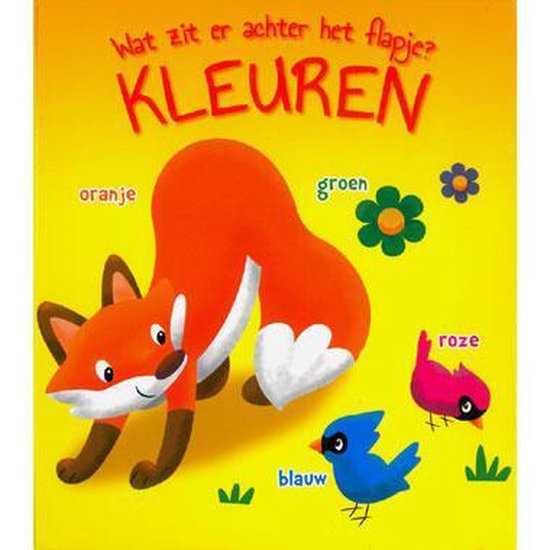 Wat zit er onder het flapje ? Kleuren - Yoyo Books
