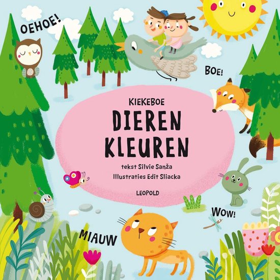 Kiekeboe - Dieren kleuren - Silvie SanžA