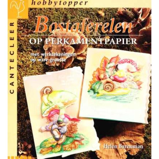 Bostaferelen op perkamentpapier - Helen Barneman