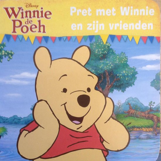 : Winnie de Poeh pret met Winnie en zijn vrienden (kartonnen boekje) - Disney