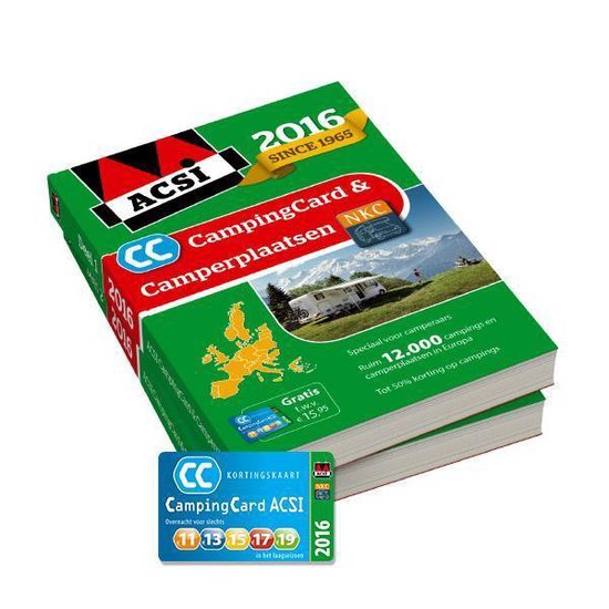 CampingCard & Camperplaatsen 2016 - Acsi