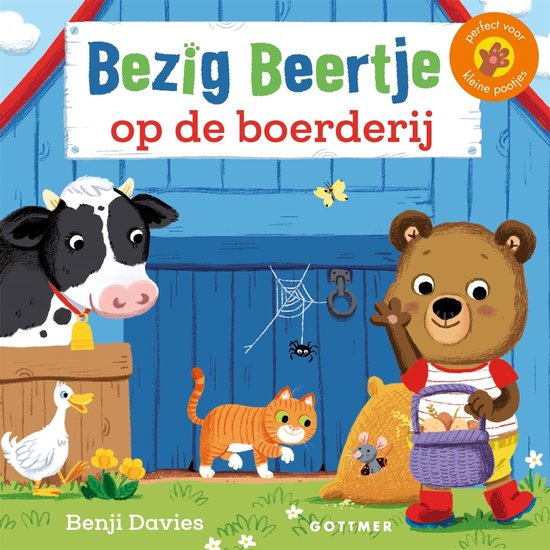 Bezig Beertje - Bezig beertje op de boerderij - Benji Davies