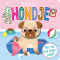 Vingerpopboek - Knuffelhondje