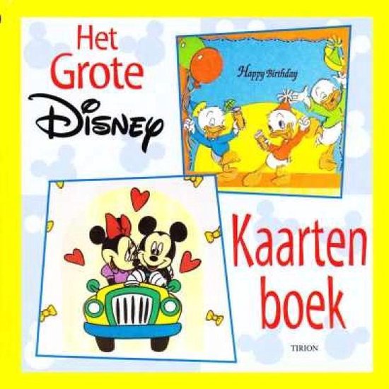 Het grote Disney kaartenboek - Diverse auteurs