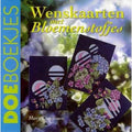 Wenskaarten met bloemenstofjes