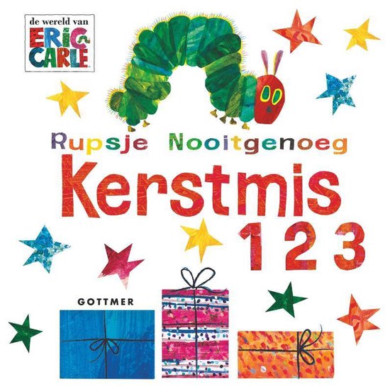Rupsje Nooitgenoeg - Kerstmis 123 - Eric Carle