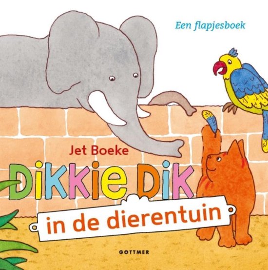 Dikkie Dik - In de dierentuin - Jet Boeke