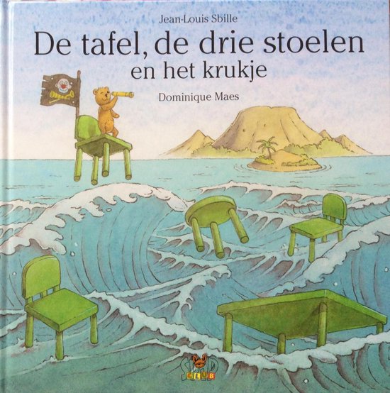 Der Tisch, die drei Stühle und der Hocker | Jean Louis Sbille - Jean Louis Sbille, Dominique Maes