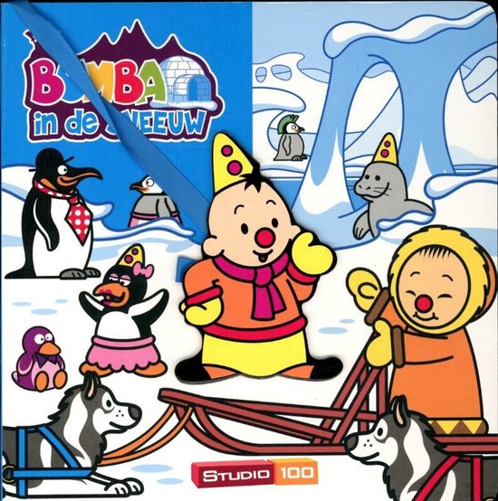 Kartonboek Met Lintje Bumba, In De Sneeuw - Gert Verhulst, Hans Bourlon