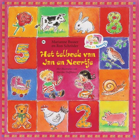 Jan En Noortje Het Telboek Van Jan En Noortje - Marianne Busser, Ron Schroder, Marijke Duffhauss, Petra Gerritsen