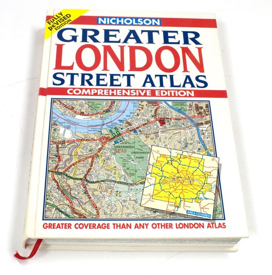 Nicholson Greater London Street Atlas Comprehensive Edition