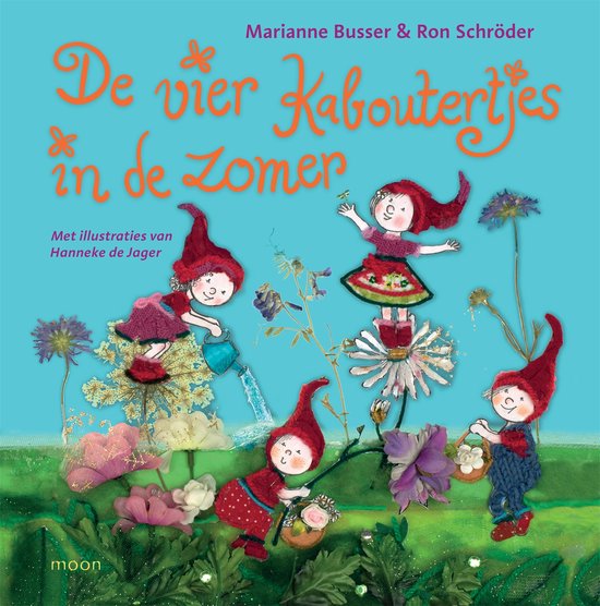 De vier kaboutertjes in de zomer - Marianne Busser, Ron Schroder