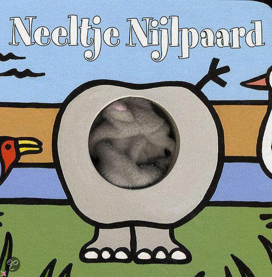Neeltje Nijlpaard vingerpopboekje - Klaartje van der Put