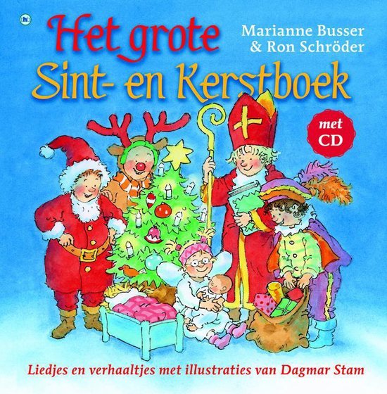 Het grote Sint - en Kerstboek - Marianne Busser, Ron Schroder