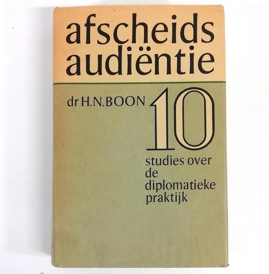 Afscheidsaudientie - Boon